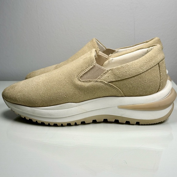 Aquatalia Beige Slip-On Sneakers - Picture 5 of 15